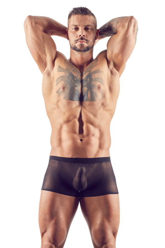 Hautenge Herrenpants aus Strumpfmaterial von Svenjoyment, ideal für erotische Auftritte.