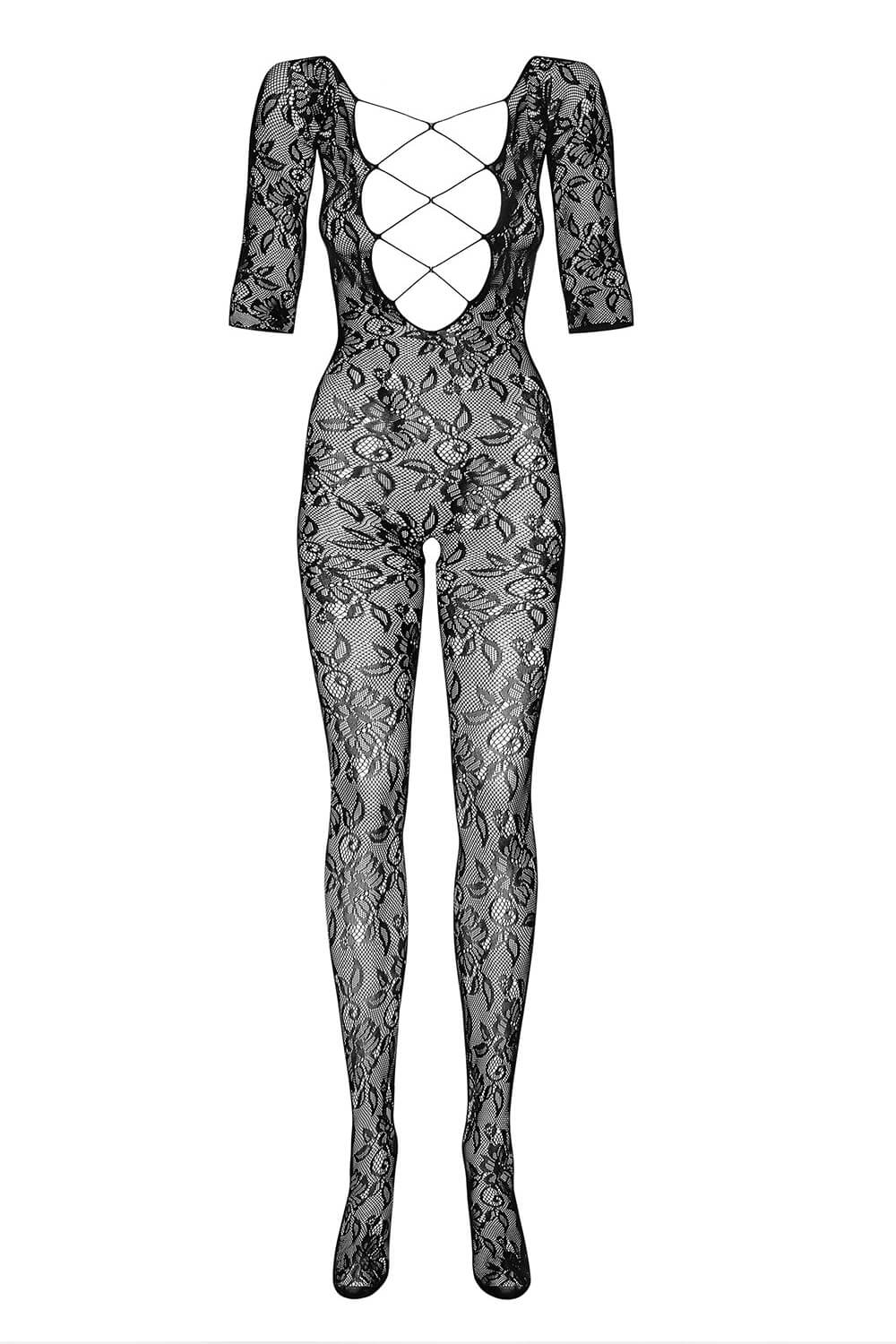 Ouvert Catsuit F200 in Schwarz