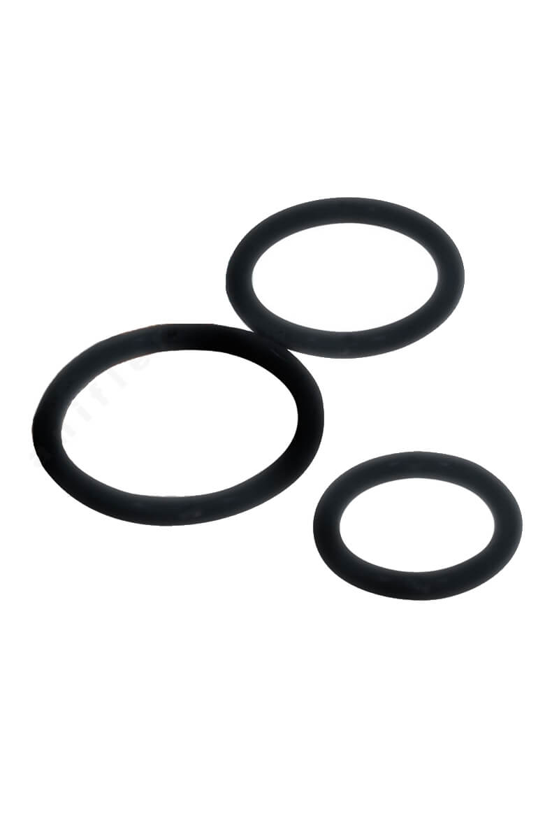 3-tlg. Sexy Circles Cockring-Set