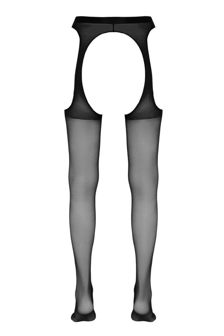 Ouvert Strumpfhose in Strapsgurt-Optik