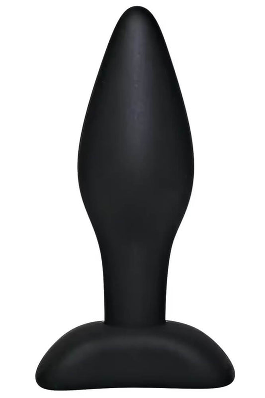 Kleiner Analplug aus Silikon mit seidig-glatter Oberfläche und ergonomischer Form.