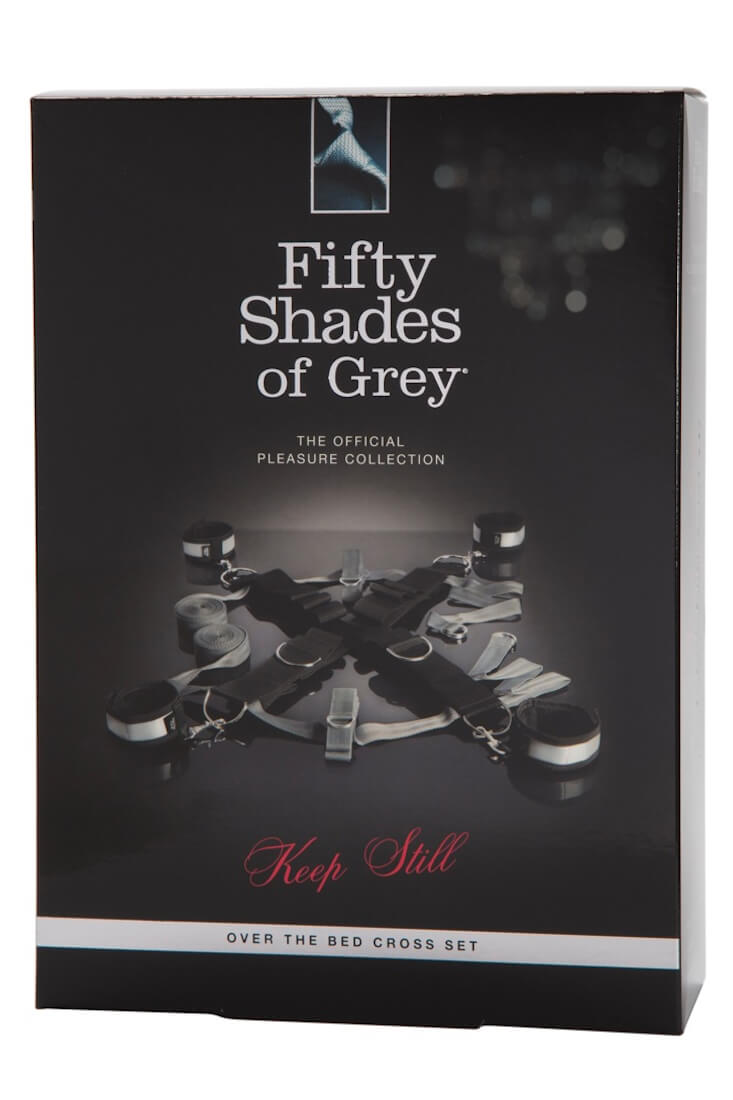50 Shades of Grey Bettfesseln Set "Keep Steel"