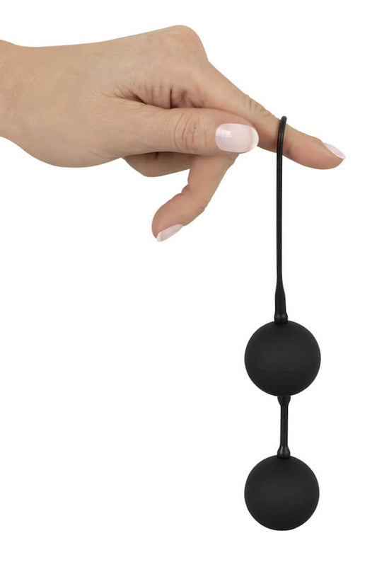 Silikon Liebeskugeln in Schwarz