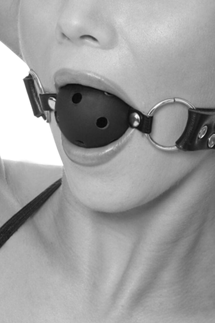 Mundknebel mit Atemlöchern "Breathable Ball Gag"