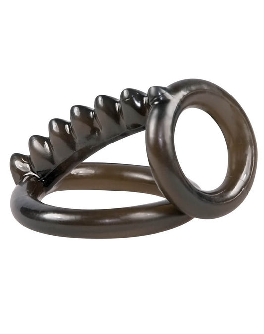 Elastische Cockringe im Doppelpack für verlängerte Erektionen und aufregende Stimulation.