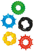 5-teiliges Penisringset "Sex Marathon"