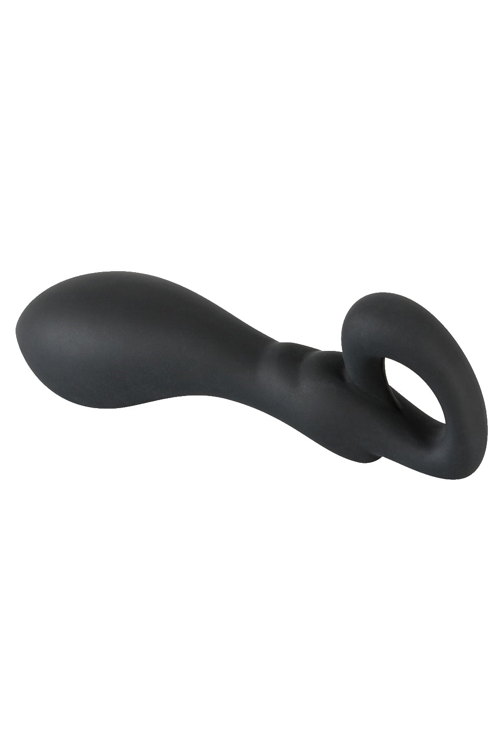 Analplug mit schmalem Schaft und komfortablem Rückholring für optimale Kontrolle.