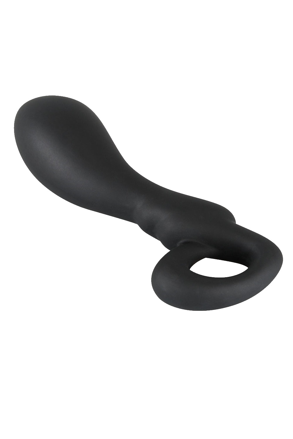 Analplug mit Einführtiefe von ca. 8,5 cm und variierendem Durchmesser von 14 bis 33 mm.