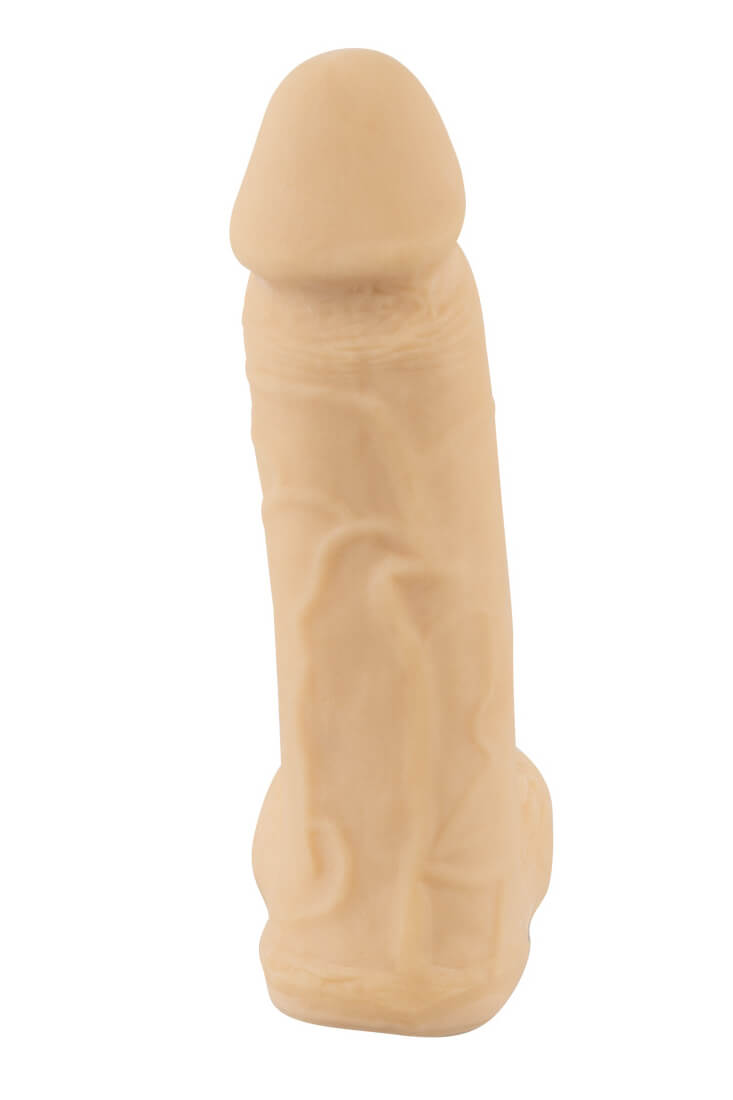 Naturdildo mit Hoden "Real Dong"