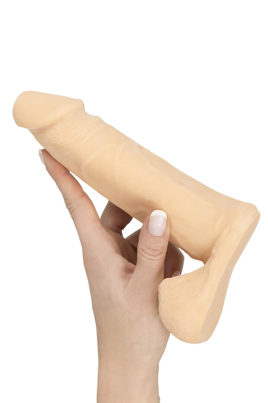Naturdildo mit Hoden "Real Dong"