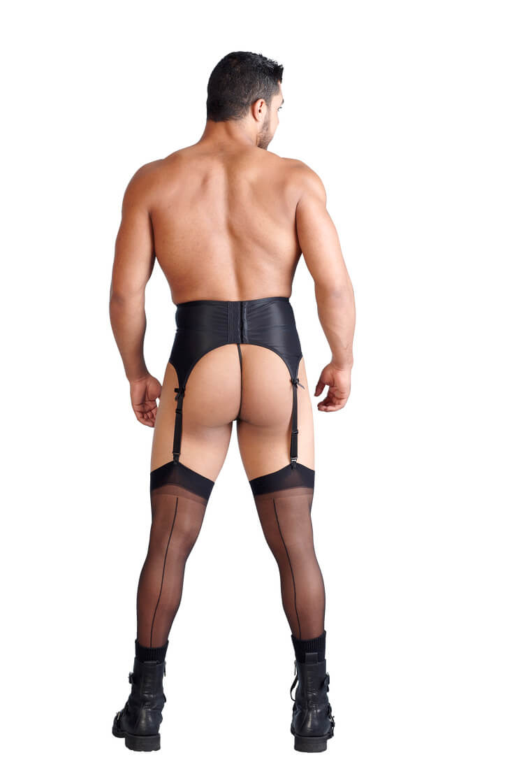 Herren Strapshalter von Svenjoyment Schwarz