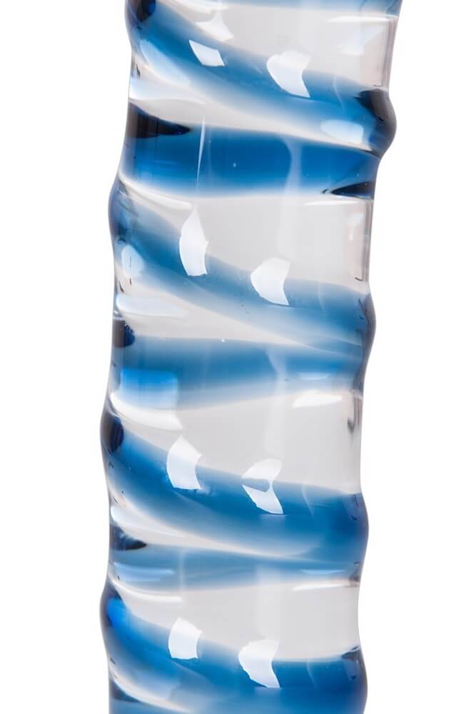 Elegantes Design aus Qualitätsglas mit Standfuß, ideal für empfindliche Haut und einfache Reinigung.