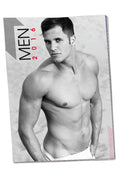 'MEN 2016' Pin Up Kalender – Dreizehn athletische Männer in elegantem Schwarz-Weiß-Look, perfekt für stilvolle Erotik.