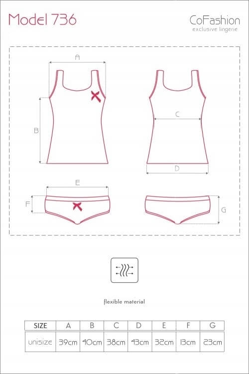 Pyjama-Set mit Polka-Dot-Print