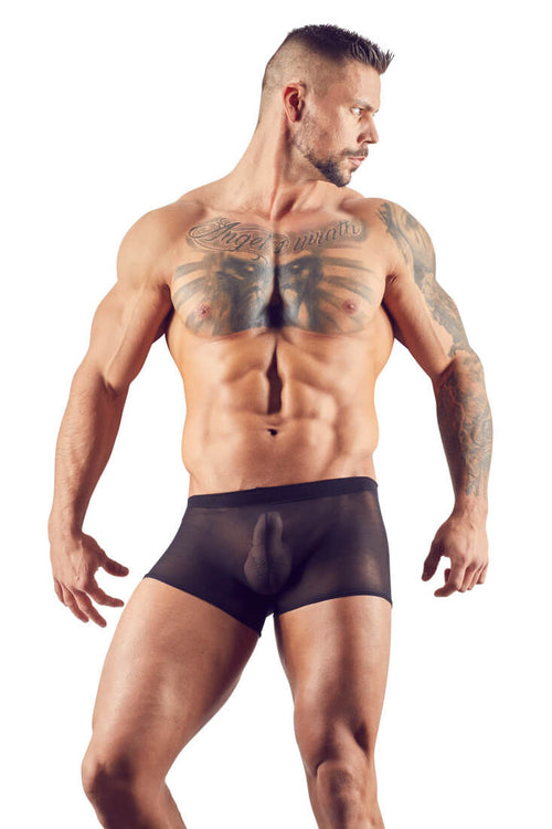 Svenjoyment Panty-Duo in Schwarz – zwei transparente Einweg-Pants für prickelnde Momente.