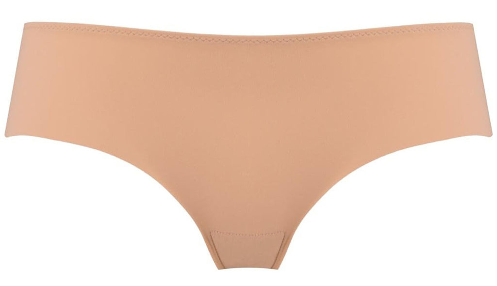 Panty „Vestiva“ mit Laser-Cut und elastischem Bund, farblich variabel.