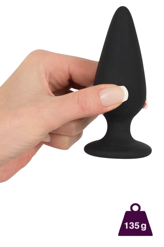 Analplug "Heavy" mit Standfuß