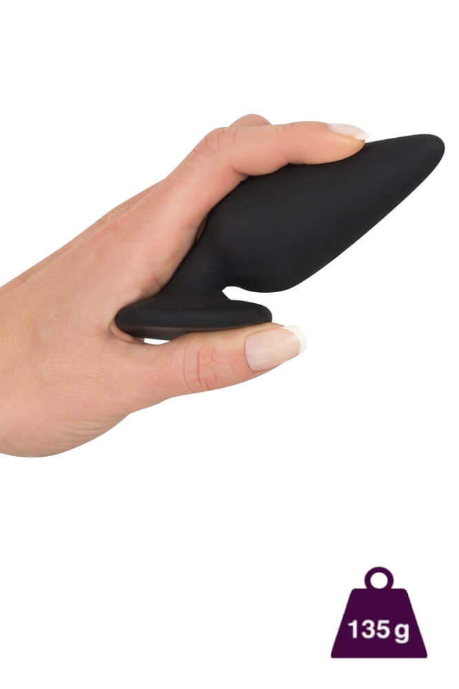 Analplug "Heavy" mit Standfuß