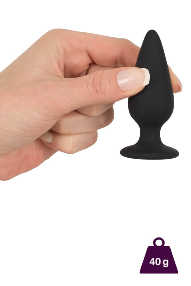 Analplug "Heavy" mit Standfuß