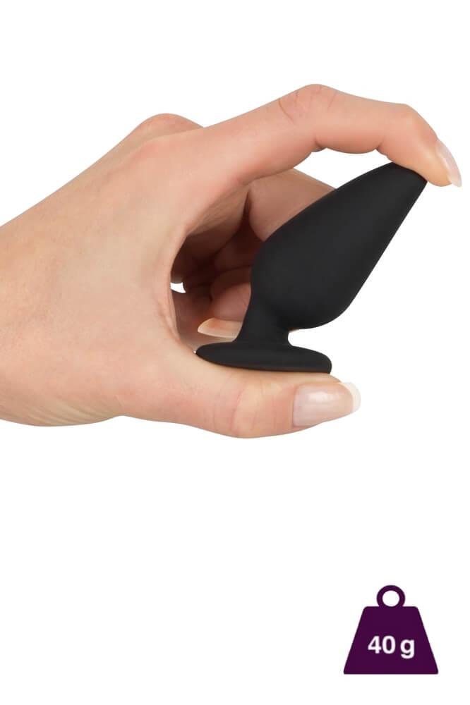Analplug "Heavy" mit Standfuß