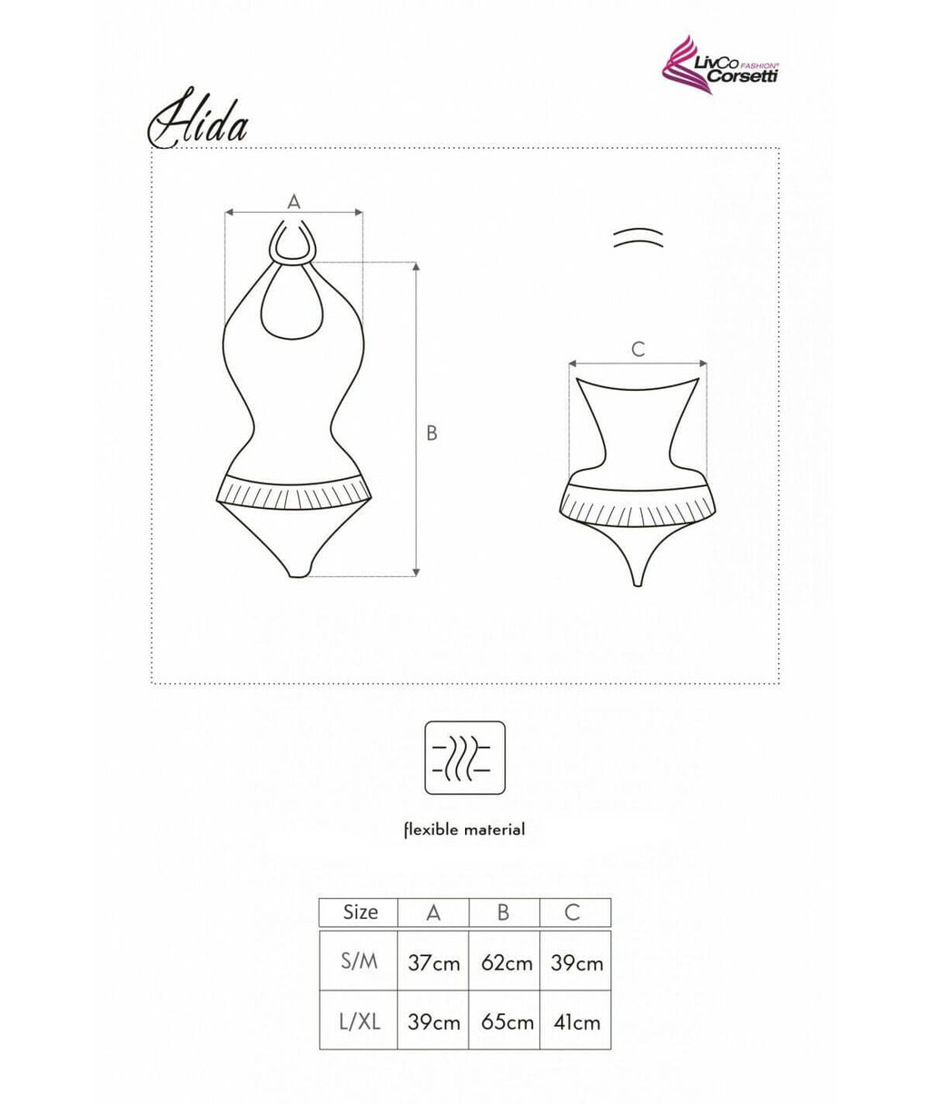 Body Hida in Silber / Rosa