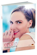 Vorderansicht des ORION erotic Highlights Katalogs 2016/17 mit 354 Seiten erotischer Inspiration.