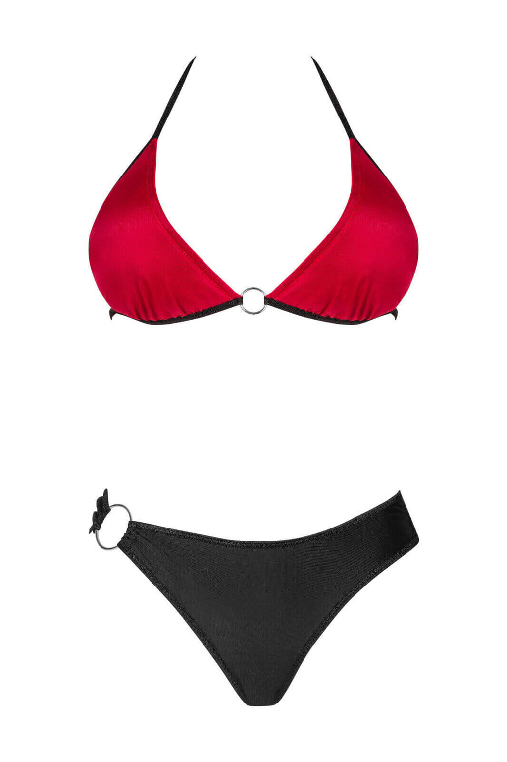 Bikini Naila in Rot / Schwarz